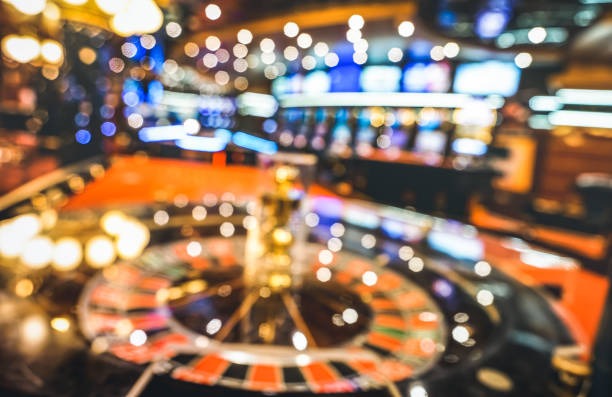 Roulette wheel and betting interface Roulette wheel and betting interface